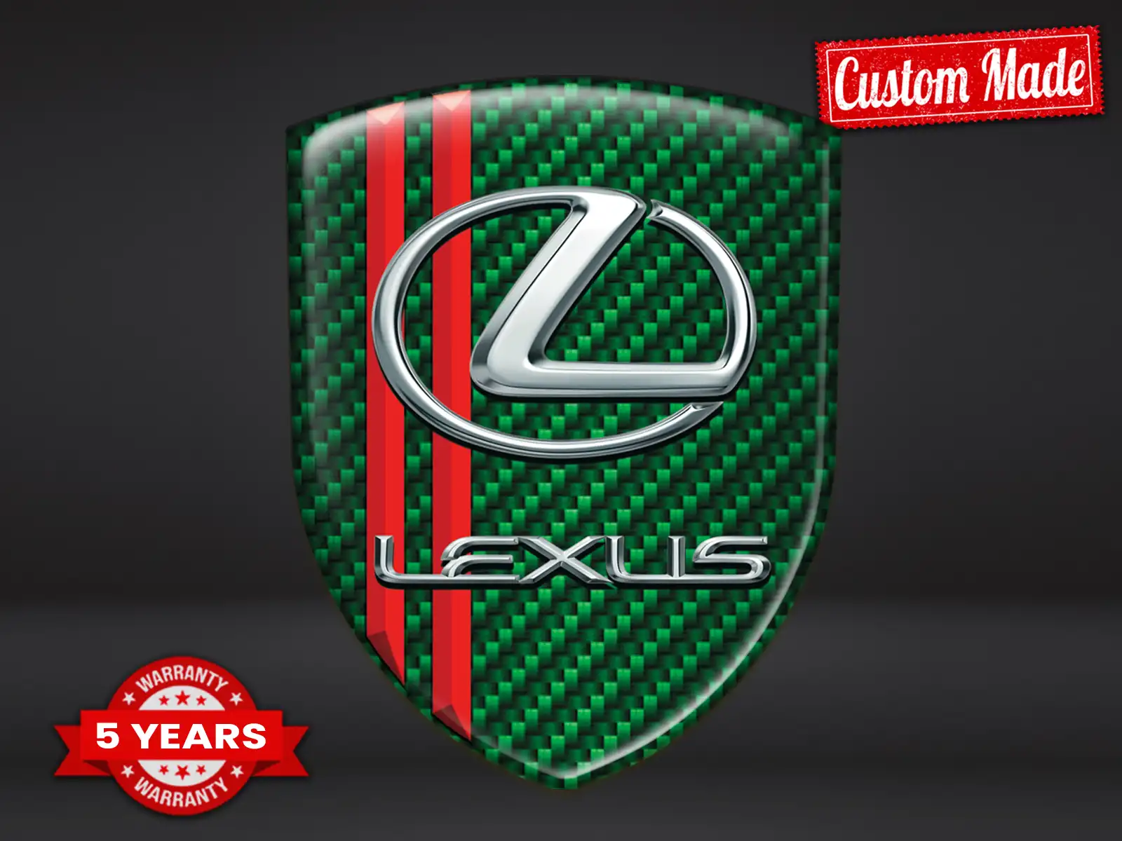 Lexus Vinilos Traseros Autos Resistentes Estilo Universal